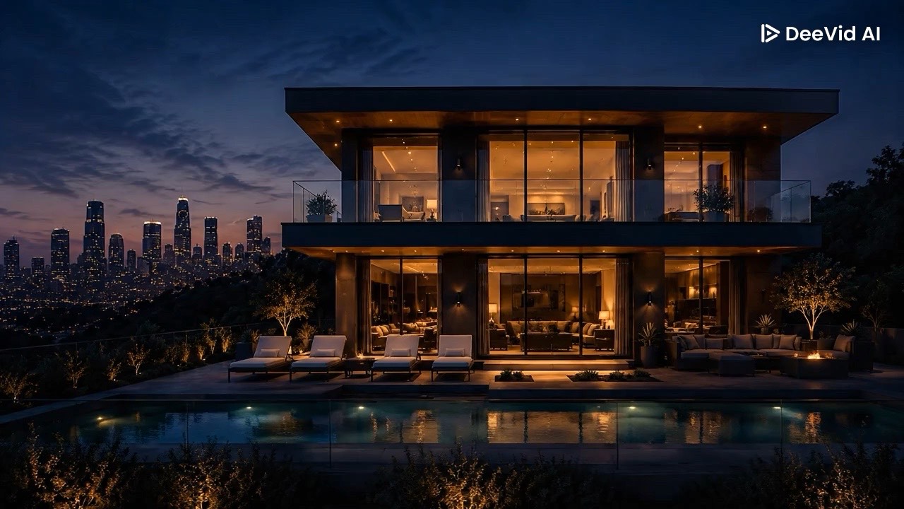 Modern property representing a client financing outcome