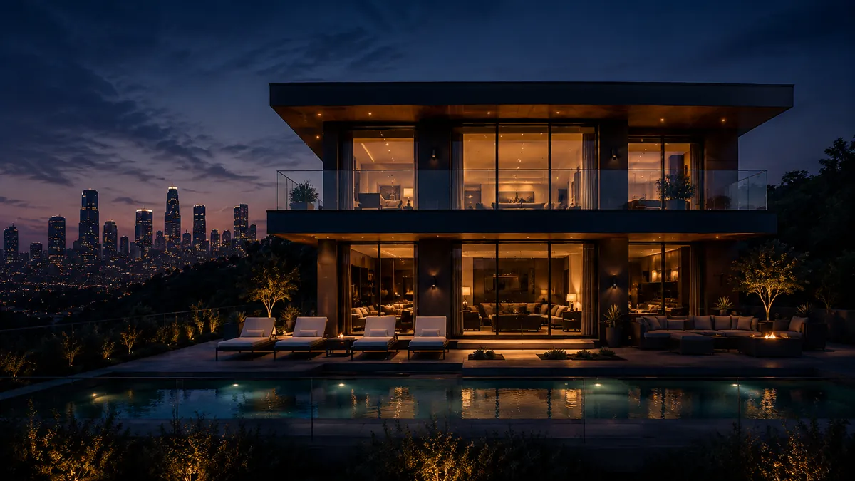 California residential property representing a client financing journey